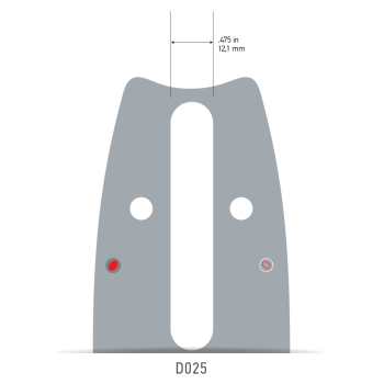 OREGON 153VXLGD025 Führungsschiene "VersaCut" 38cm