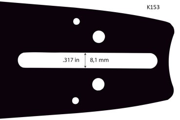 OREGON 188VXLHK153 Führungsschiene "VersaCut" 45cm