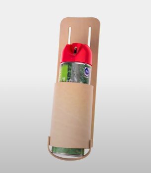 Lederköcher für Spraydosen