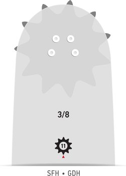 OREGON 168SFHD009 Führungsschiene "AdvanceCut" 40cm