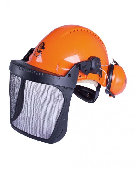 Peltor Kopfschutz-Kombination mit Visier V5J und Gehörschutz H31