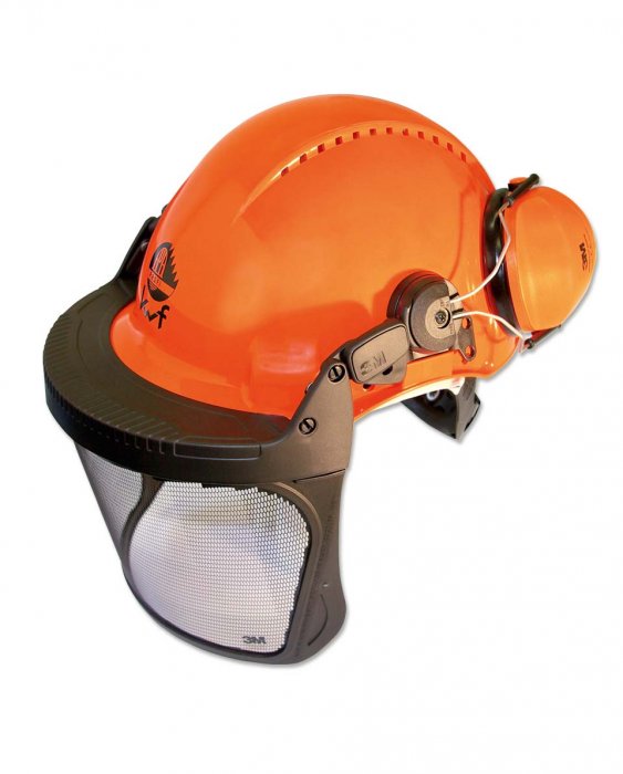 Peltor Kopfschutz-Kombination mit Visier V5C und Gehörschutz H31