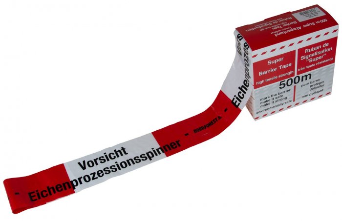 Folien-Absperrband "Eichenprozessionsspinner"