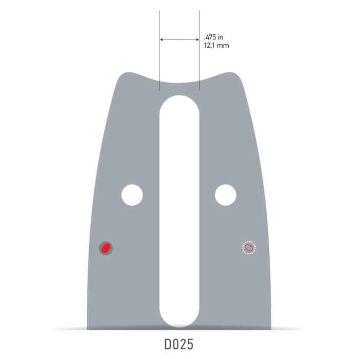OREGON 153VXLGD025 Führungsschiene "VersaCut" 38cm