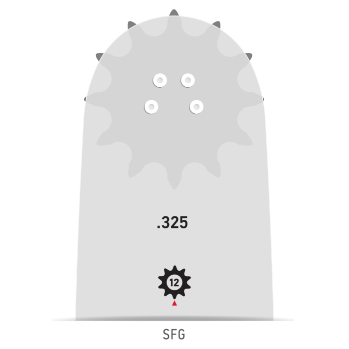 OREGON 153SFGD025 Führungsschiene "AdvanceCut" 38cm