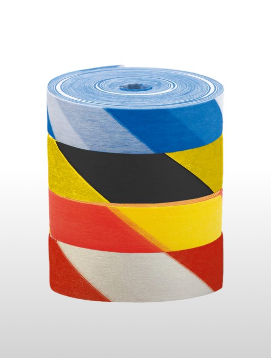 Markierungsbänder aus Zellstoff zweifarbig 30mm