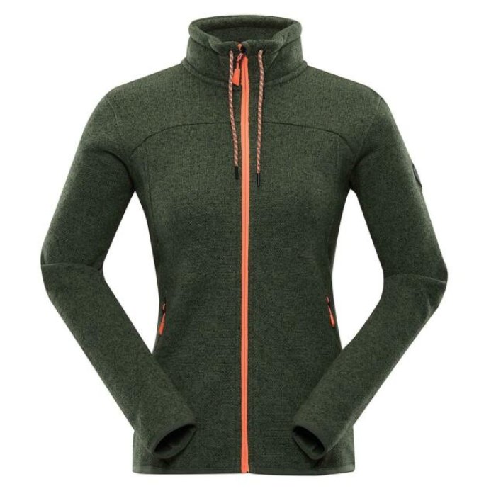 Alpine Pro Strick-Fleecejacke "Hoba 2"